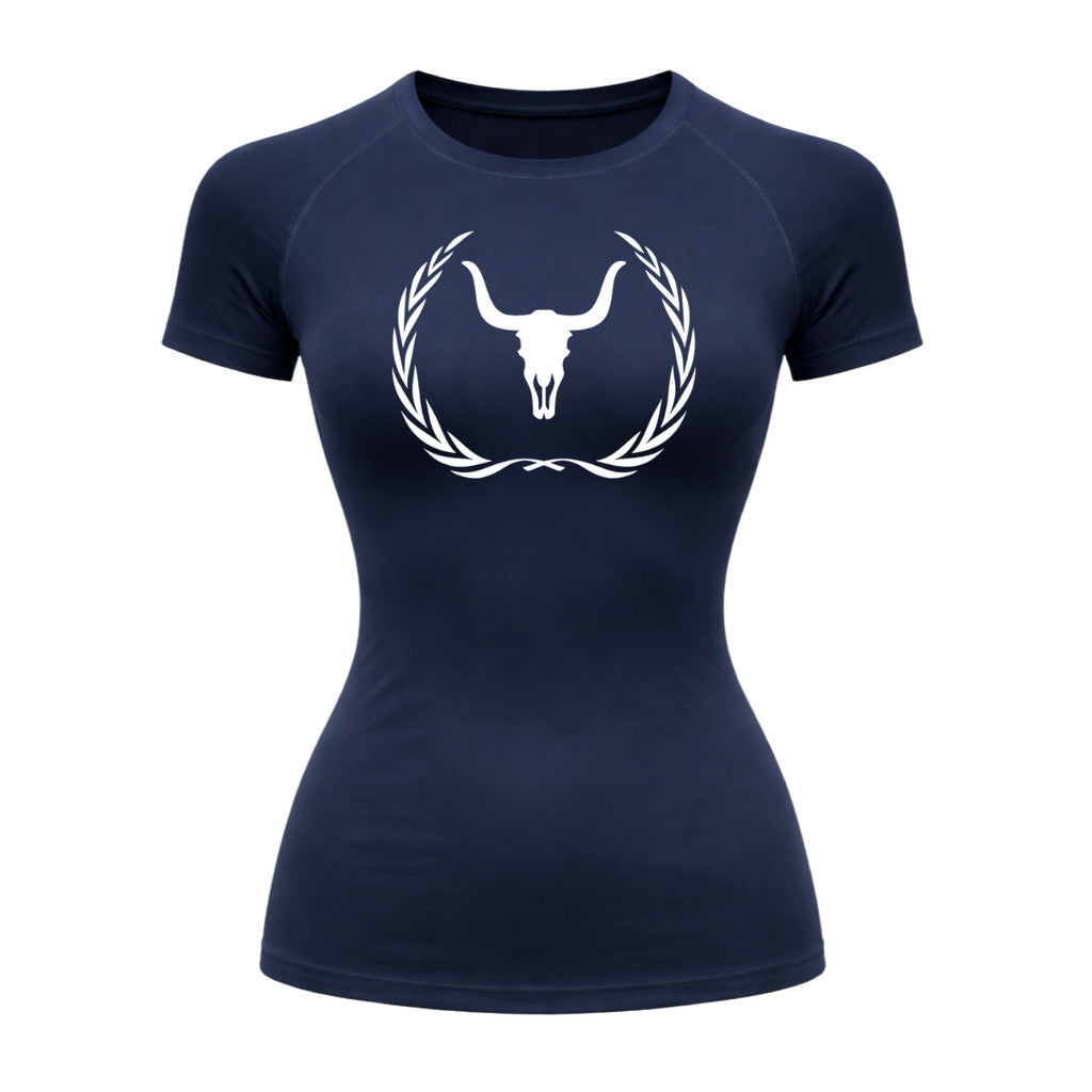 Camiseta Compressão Uv Manga Curta Estampa Da Roça Victory Crest