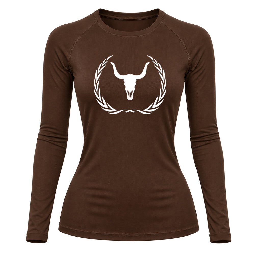 Camiseta Compressão Uv Manga Longa Estampa Da Roça Victory Crest