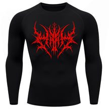 Camiseta Compressão Uv 50+ Manga Longa Cyber Tribal Primal Dominion Rash Guard