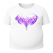 Camiseta Plus Size Proteção Uv 50+ Curta Cyber Tribal Narcissist Rash Guard
