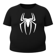Camiseta Plus Size Proteção Uv Manga Curta Spider Man Rash Guard