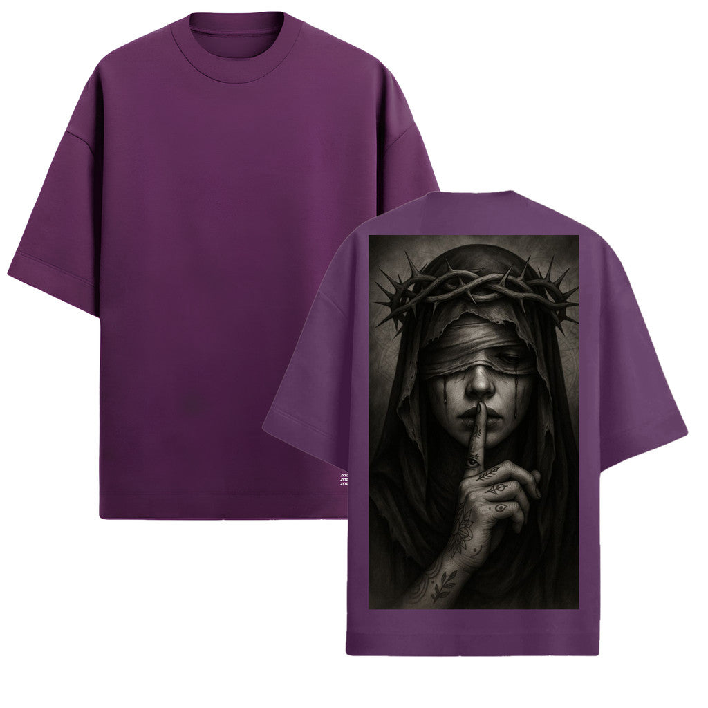 Camiseta Oversized Premium 20.1 Atoomic Blind Faith Camisa Unissex