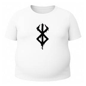 Camiseta Plus Size Proteção Uv Manga Curta Berserk Rash Guard