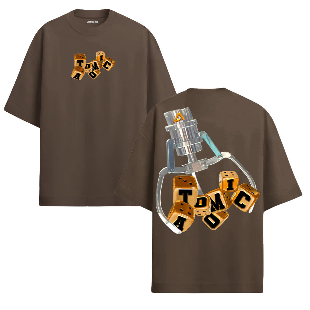Camiseta Oversized Premium 20.1 Atomic Jackpot Luck Camisa Unissex