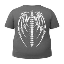 Camiseta Plus Size Proteção Uv Manga Curta Cyber Tribal Asas 01 Rash Guard