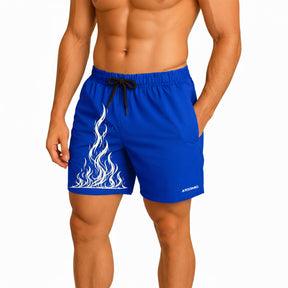 Bermuda Fogo Shorts Elastano Fire Premium Mauricinho Tecido Leve Bermuda Para Treino