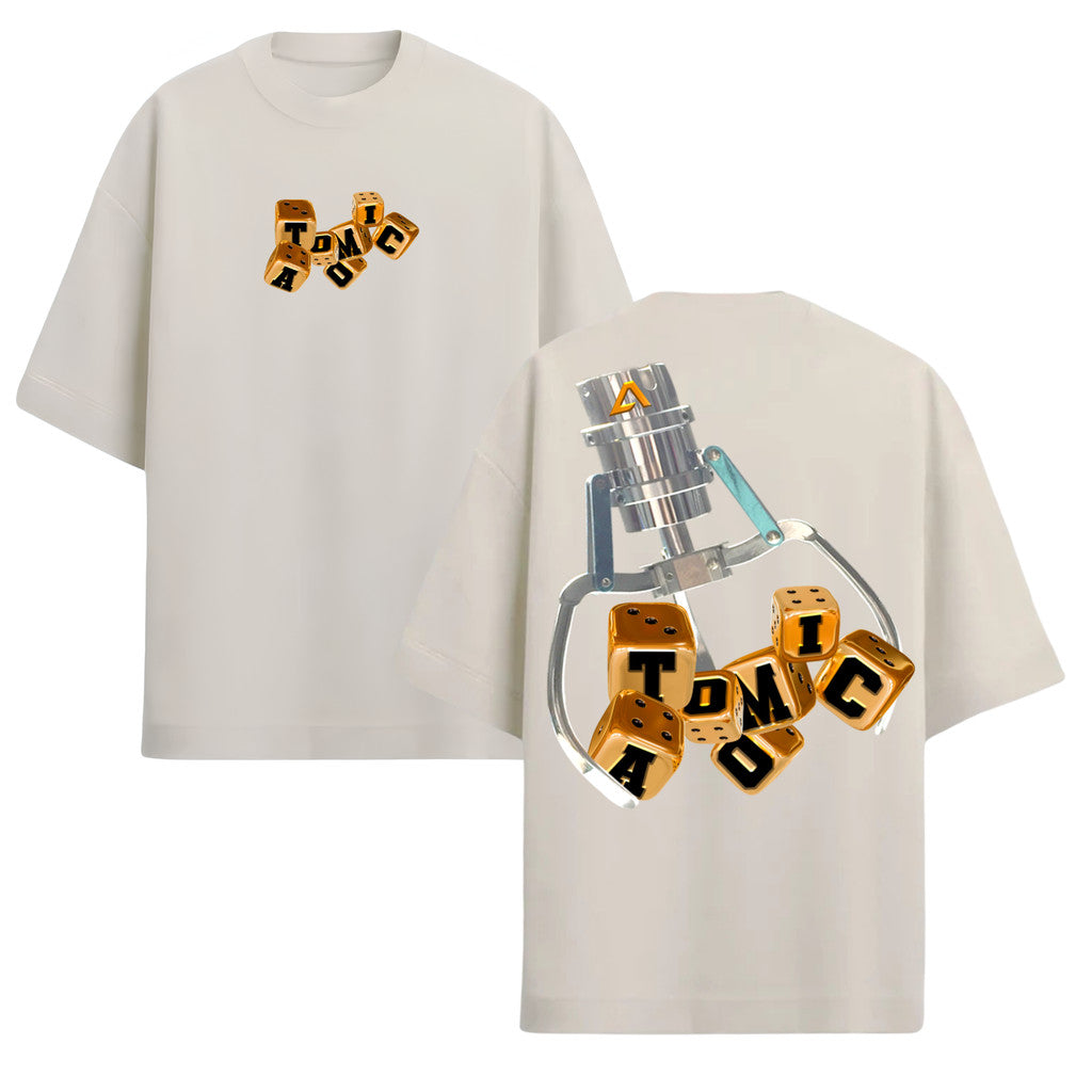 Camiseta Oversized Premium 20.1 Atomic Jackpot Luck Camisa Unissex