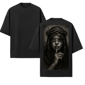 Camiseta Oversized Premium 20.1 Atoomic Blind Faith Camisa Unissex