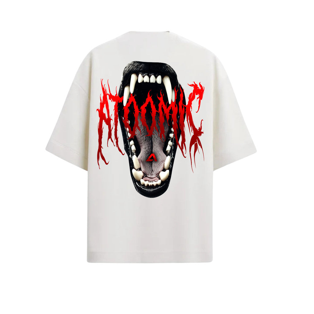 Camiseta Oversized Premium 20.1 Atoomic Predator Instinct Camisa Unissex