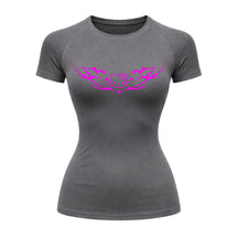 Camiseta Compressão Uv Manga Curta Cyber Tribal Angel Hello Kitty Rash Guard