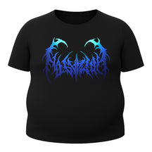 Camiseta Plus Size Proteção Uv Manga Curta Cyber Tribal Dark Metal Rash Guard