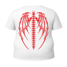 Camiseta Plus Size Proteção Uv Manga Curta Cyber Tribal Asas 01 Rash Guard