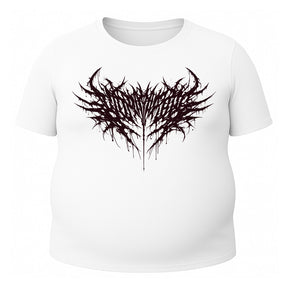 Camiseta Plus Size Uv Manga Curta Cyber Tribal Night Reaper Oblivion Rash Guard