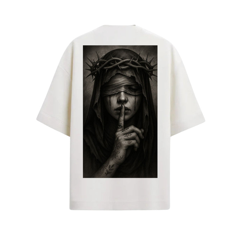 Camiseta Oversized Premium 20.1 Atoomic Blind Faith Camisa Unissex
