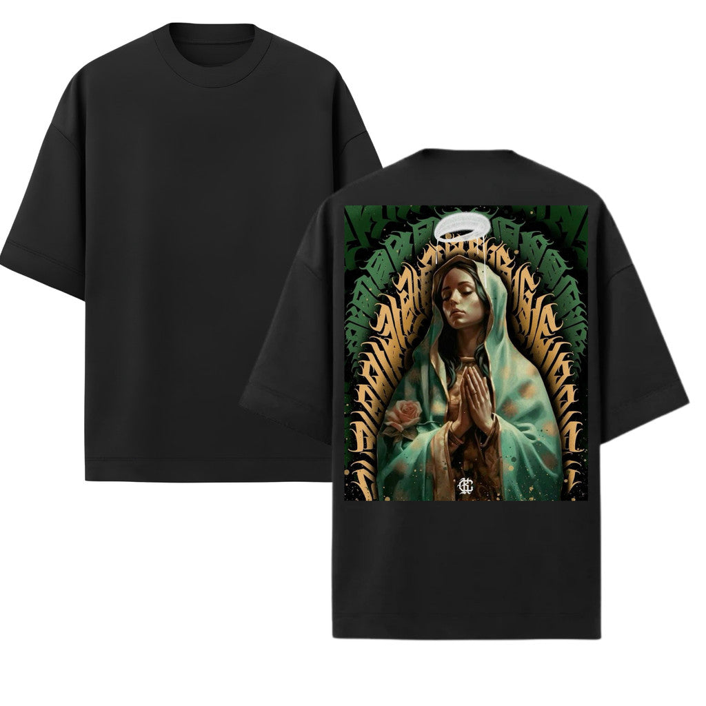 Camiseta Oversized Premium 20.1 Atoomic Divine Devotion Camisa Unissex