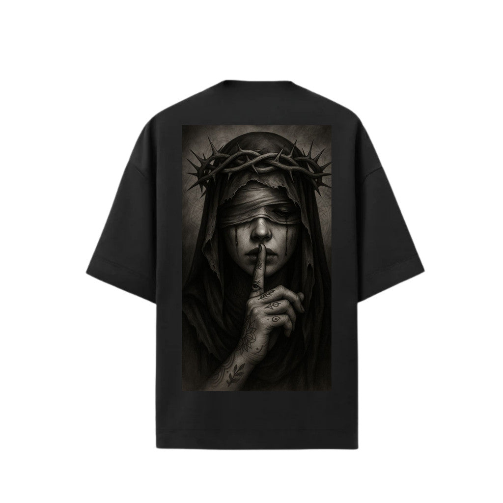 Camiseta Oversized Premium 20.1 Atoomic Blind Faith Camisa Unissex
