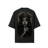Camiseta Oversized Premium 20.1 Atoomic Blind Faith Camisa Unissex