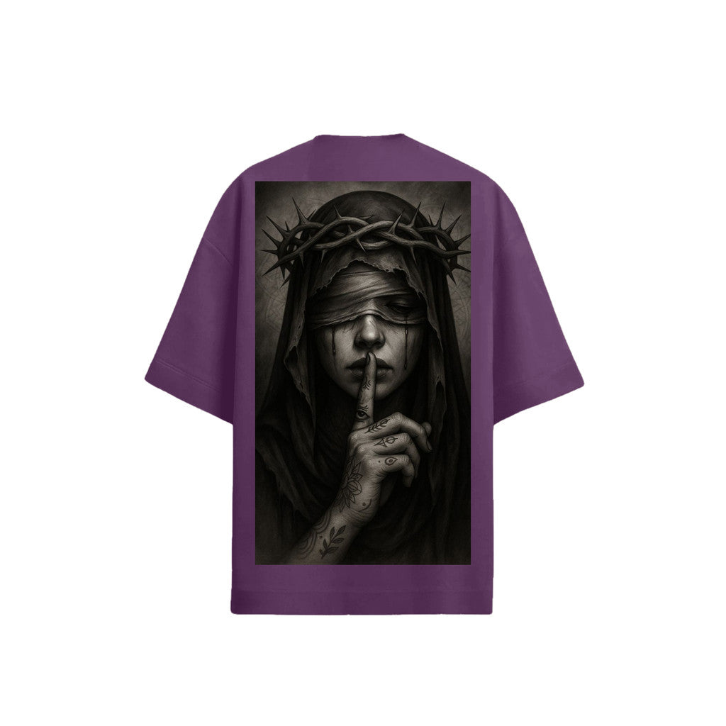 Camiseta Oversized Premium 20.1 Atoomic Blind Faith Camisa Unissex