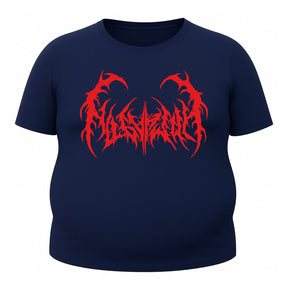 Camiseta Plus Size Proteção Uv Manga Curta Cyber Tribal Dark Metal Rash Guard