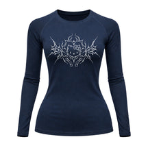 Camiseta Compressão Uv Manga Longa Cyber Tribal Black Heart Hello Kitty Rash Guard
