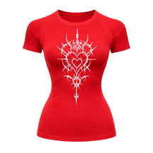 Camiseta Compressão Uv Manga Curta Cyber Tribal Iron Hearth Dark Rash Guard