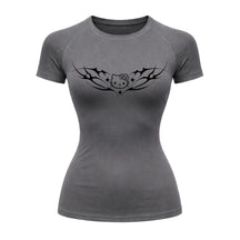 Camiseta Compressão Uv Manga Curta Cyber Tribal Angel Hello Kitty Rash Guard