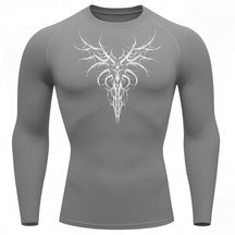 Camiseta Compressão Uv 50+ Manga Longa Cyber Tribal Dark Instinct Rash Guard