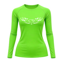 Camiseta Compressão Uv Manga Longa Cyber Tribal Angel Hello Kitty Rash Guard