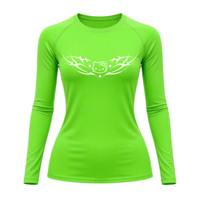 Camiseta Compressão Uv Manga Longa Cyber Tribal Angel Hello Kitty Rash Guard