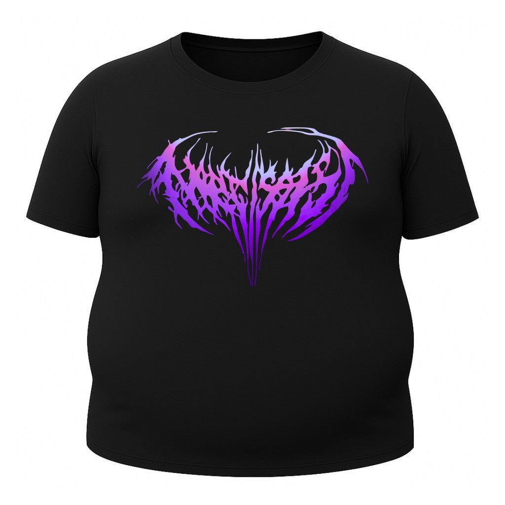 Camiseta Plus Size Proteção Uv 50+ Curta Cyber Tribal Narcissist Rash Guard
