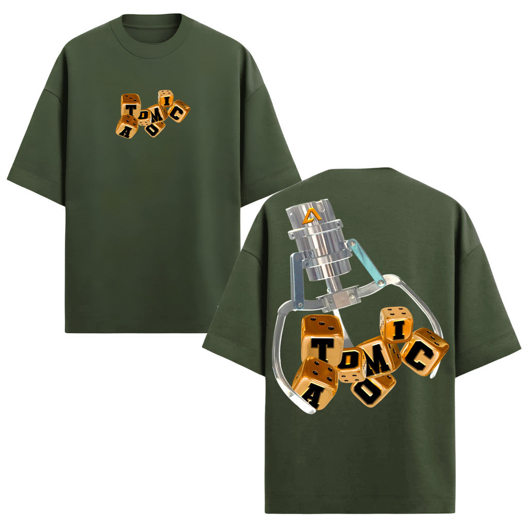 Camiseta Oversized Premium 20.1 Atomic Jackpot Luck Camisa Unissex