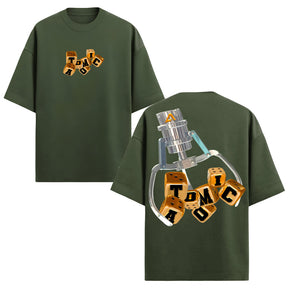 Camiseta Oversized Premium 20.1 Atomic Jackpot Luck Camisa Unissex