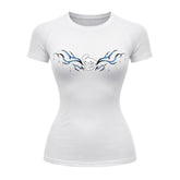 Camiseta Compressão Uv Manga Curta Cyber Tribal Cinnamoroll Hello Kitty Rash Guard