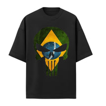 Camiseta Oversized Justiceiro Brasil Varias Cores