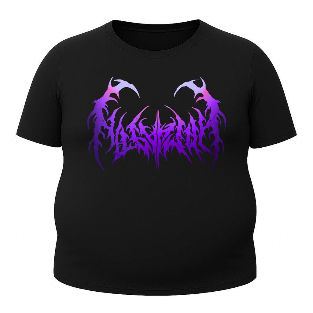 Camiseta Plus Size Proteção Uv Manga Curta Cyber Tribal Dark Metal Rash Guard