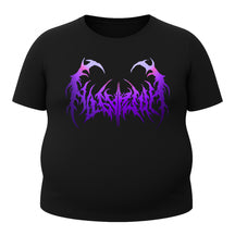 Camiseta Plus Size Proteção Uv Manga Curta Cyber Tribal Dark Metal Rash Guard