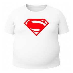 Camiseta Plus Size Proteção Uv Manga Curta Justicerio Rash Guard