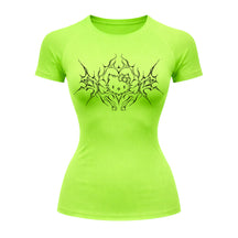 Camiseta Compressão Uv Manga Curta Cyber Tribal Black Heart Hello Kitty Rash Guard