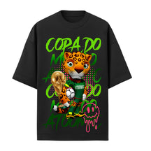 Camiseta Oversized Atoomic Mascote Onça Brasil Edition Copa