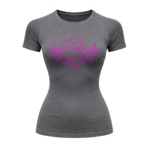 Camiseta Compressão Uv Manga Curta Cyber Tribal Black Heart Hello Kitty Rash Guard