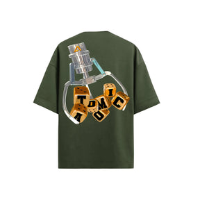 Camiseta Oversized Premium 20.1 Atomic Jackpot Luck Camisa Unissex