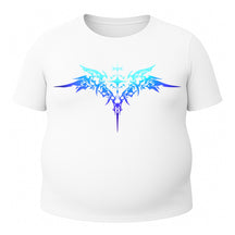 Camiseta Plus Size Proteção Uv Tecido Gelado Manga Curta Cyber Tribal Asas 03