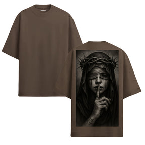 Camiseta Oversized Premium 20.1 Atoomic Blind Faith Camisa Unissex