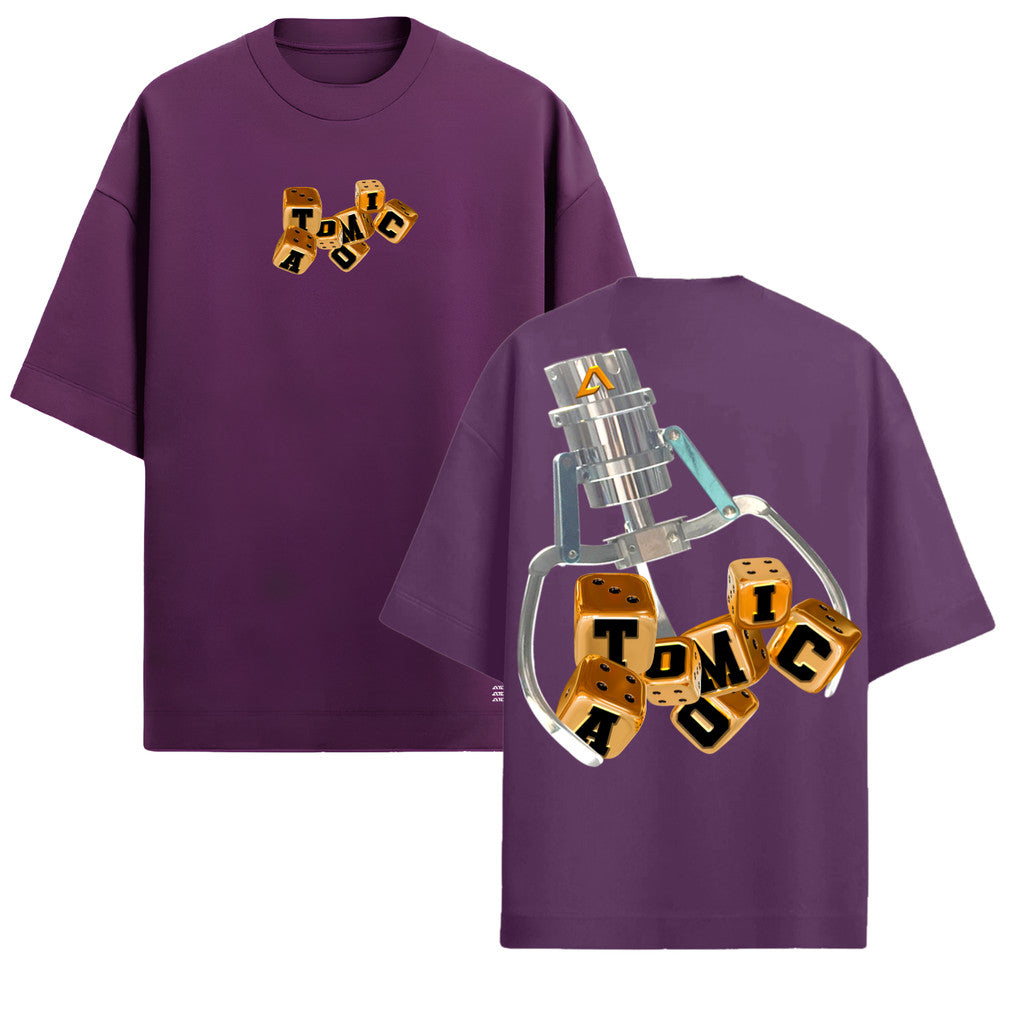 Camiseta Oversized Premium 20.1 Atomic Jackpot Luck Camisa Unissex