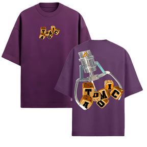 Camiseta Oversized Premium 20.1 Atomic Jackpot Luck Camisa Unissex