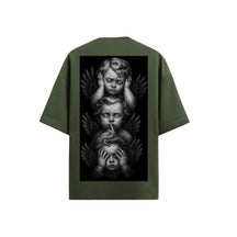 Camiseta Oversized Premium 20.1 Atoomic Angels Of Silence Camisa Unissex