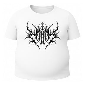 Camiseta Plus Size Uv 50+ Manga Curta Cyber Tribal Primal Dominion Rash Guard