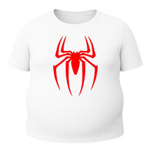 Camiseta Plus Size Proteção Uv Manga Curta Spider Man Rash Guard