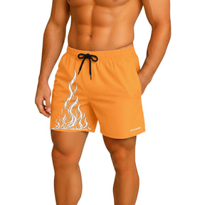 Bermuda Fogo Shorts Elastano Fire Premium Mauricinho Tecido Leve Bermuda Para Treino