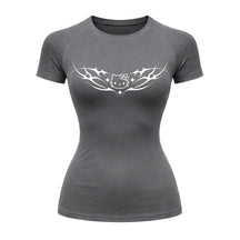 Camiseta Compressão Uv Manga Curta Cyber Tribal Angel Hello Kitty Rash Guard